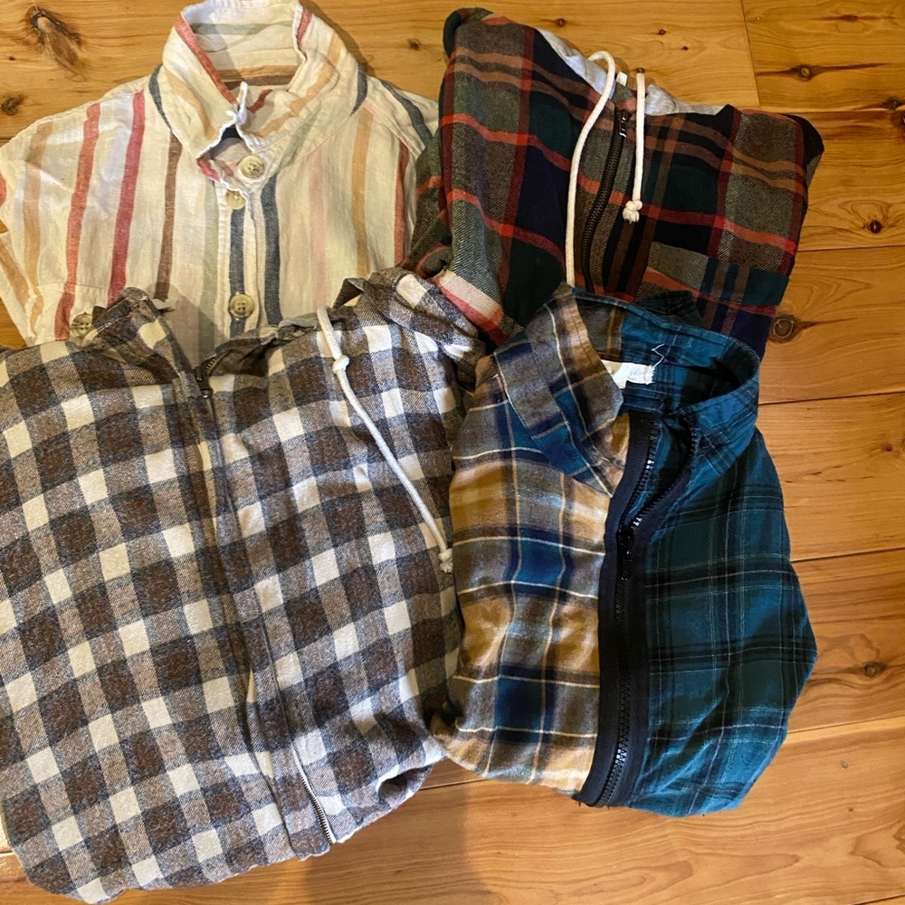 Buckle/AE flannels